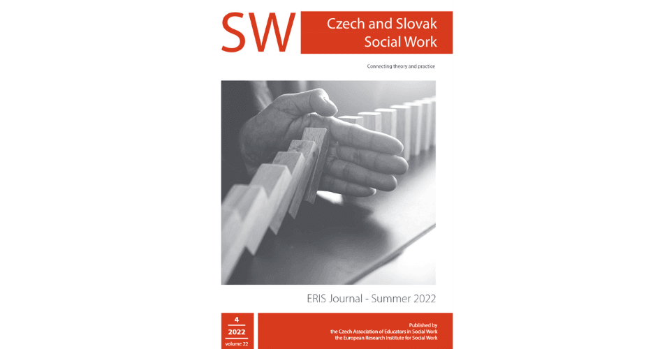 Obálka čísla 4/2022 ERIS Journal – Summer 2022 na bílém pozadí