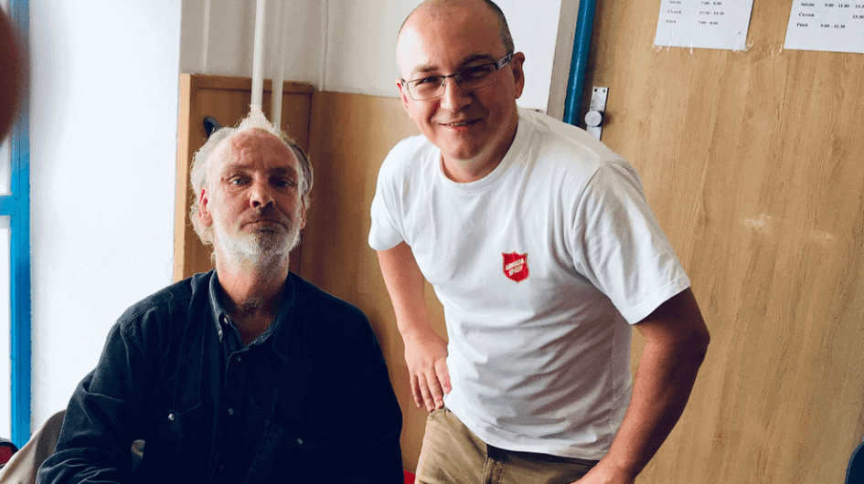 Rozhovor o kaplanské práci v sociálních službách a Por. Igorem Mamojkou